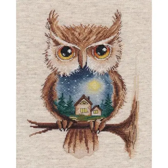 Oven Moonlit Night Cross Stitch Kit {1}
