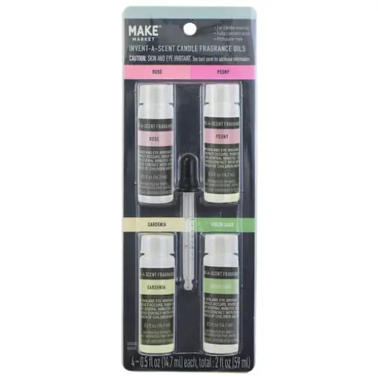 Invent-a-Scent Garden Candle Fragrance Oil Set by Make Market&reg; {1}
