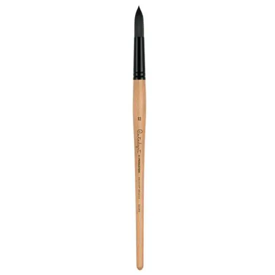 Princeton&trade; Catalyst&trade; Polytip&trade; Long Handle Bristle Round Brush {3}