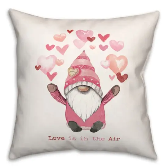 Love In The Air Throw Pillow, 18" x 18" {1}