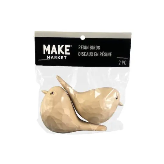 3.25" Resin Birds, 2ct. by Make Market&reg; {7}