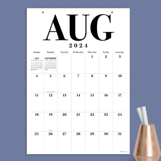 TF Publishing 2024-2025 Medium Art Poster Wall Calendar {3}
