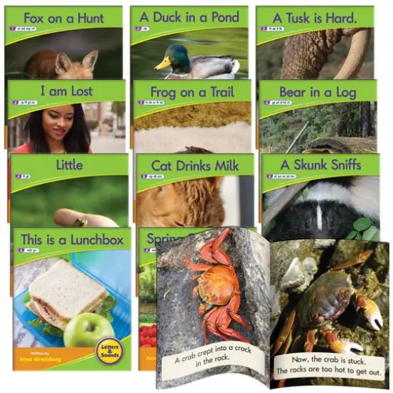 Junior Learning&reg; Blend Readers Non-Fiction Learning Set {6}