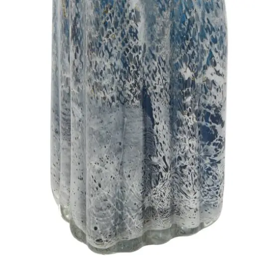 Blue Glass Contemporary Vase Set {6}