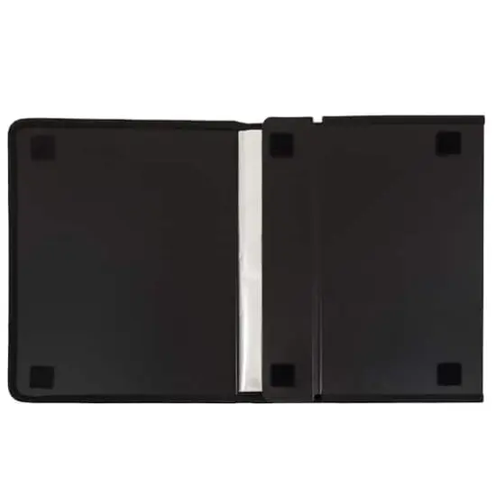 JAM Paper Black Easel Fold Booklet Style Display Book {4}