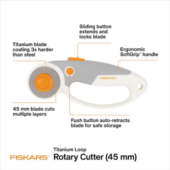 Fiskars&reg; 45mm Multiple Layers Loop Rotary Cutter {6}