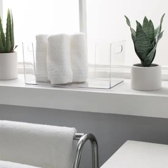 Simplify Rectangular Open Front Organizer Bin {4}