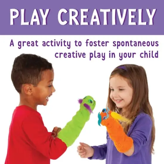 Creativity for Kids Make Your Own Sock Puppets Kit {6}