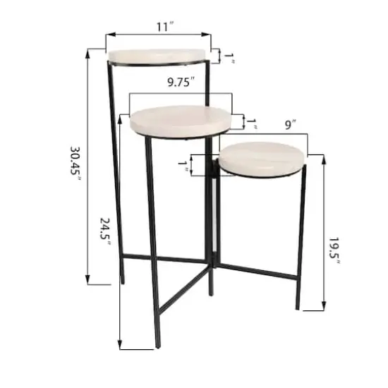 Flora Bunda&reg; 3 Tier Plant Stand {3}