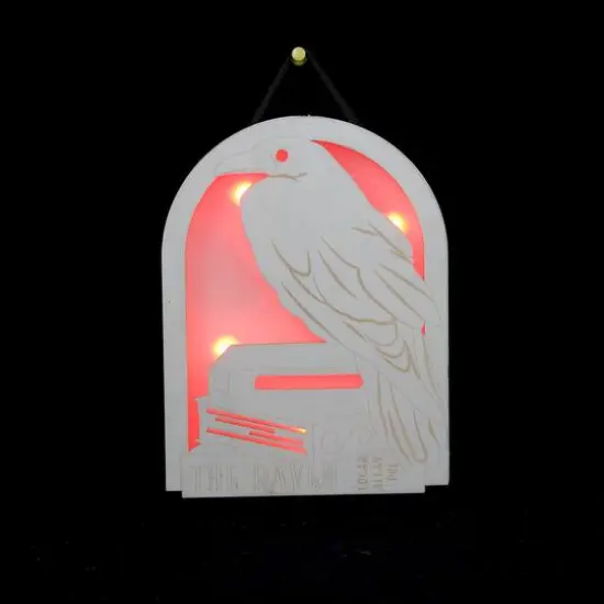 8" Raven DIY LED Plywood D&eacute;cor by Make Market&reg; {3}