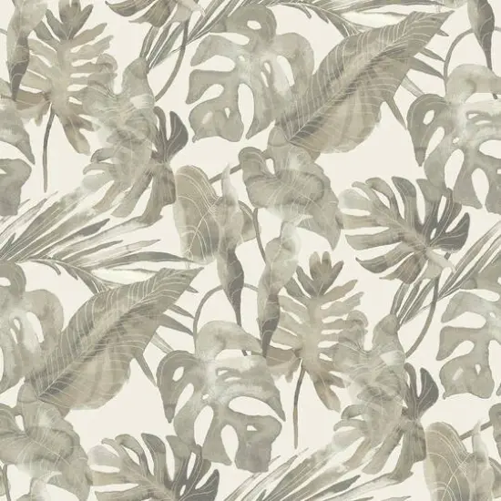 Tommy Bahama Falling Fronds Peel & Stick Wallpaper Dusk {1}