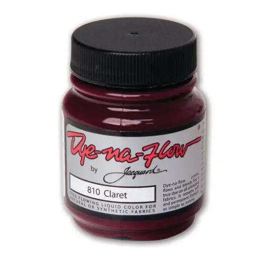 Jacquard Dye-Na-Flow Fabric Color, 2.25oz. Claret {1}