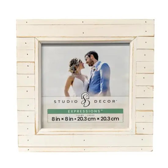 Expressions&trade; White Salvage Chic Frame by Studio D&eacute;cor&reg; {1}