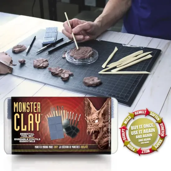 Monster Clay&reg; Essential Tool Set {5}