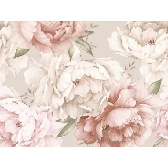 RoomMates Mr. Kate Watercolor Floral Peel & Stick Wallpaper Mural {1}
