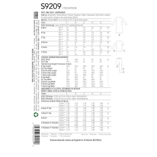 Simplicity&reg; Pattern CS9209 (8-10-12-14-16) {3}