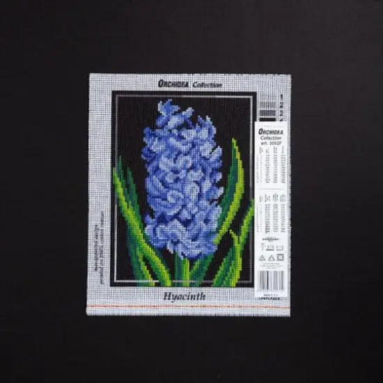 Orchidea Needlepoint Canvas For Halfstitch Without Yarn Hyacinth - Printed Tapestry Canvas {3}