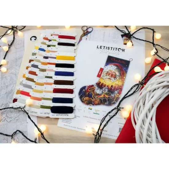 Letistitch Christmas Miracle Stocking Counted Cross Stitch Kit {15}