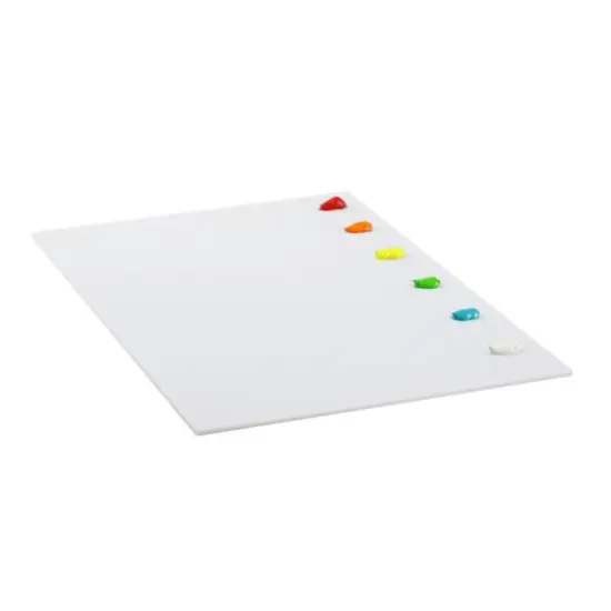 New Wave&reg; Easy Lift&reg; White Peelable Plastic Palette, 9" x 12" {4}