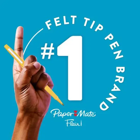 Paper Mate&reg; Flair&reg; Retro Accents&trade; 12 Color Felt Tip Pen Set {6}