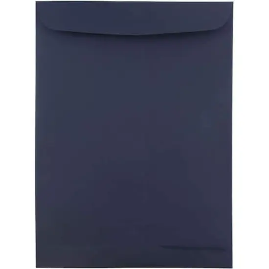 JAM Paper 9" x 12" Open End Catalog Premium Envelopes, 25ct. Navy Blue {1}
