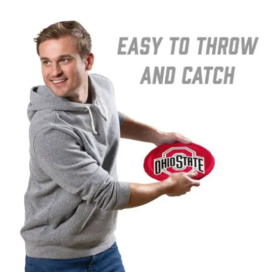 NCAA Flimzee Bean-Bag Flying Disc Ohio State Buckeyes {5}