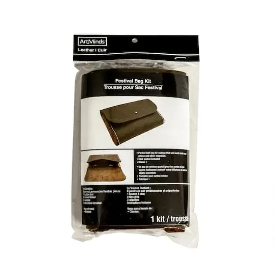 Leather Festival Bag Kit by ArtMinds&trade; {1}