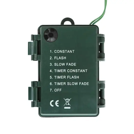 Glitzhome® 6ft. Pre-Lit Pine, Red Poinsettia & Berries Christmas Garlands with Timers, 2ct. {8}