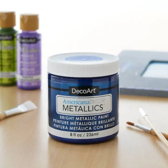 Americana Decor&reg; Metallics&trade; Paint Amethyst {3}