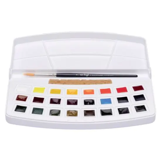 Van Gogh Botanical Colors Watercolor Pan Set {3}