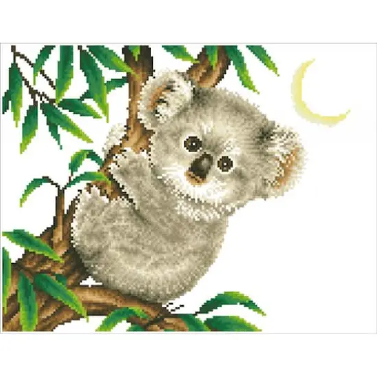 Diamond Dotz&reg; Intermediate Koala Snack Diamond Painting Kit {3}