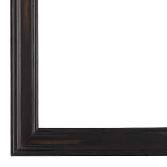 16" x 20" Black Open Back Frame With Brown Wash by Studio D&eacute;cor&reg; {4}