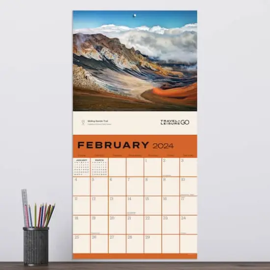 TF Publishing 2024 World's Best by Travel + Leisure Wall Calendar {5}