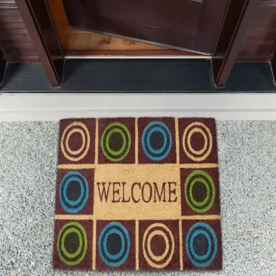 DII&reg; Circles Welcome Doormat {8}