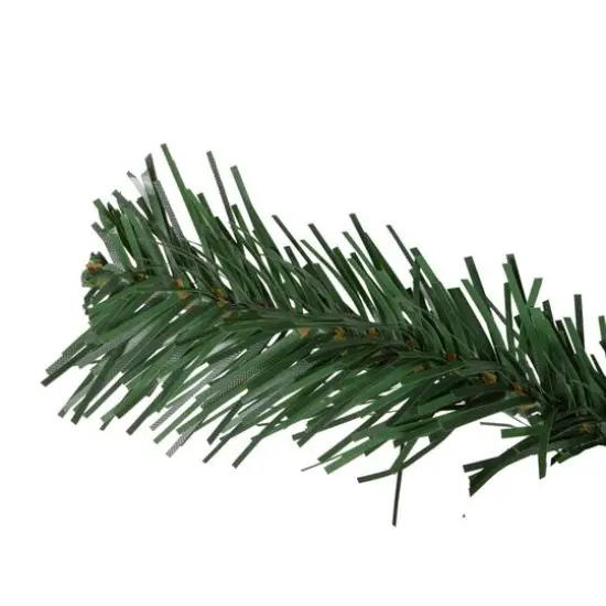 24" Unlit Poinsettia, Pine Cone & Ball Swag, Red {5}