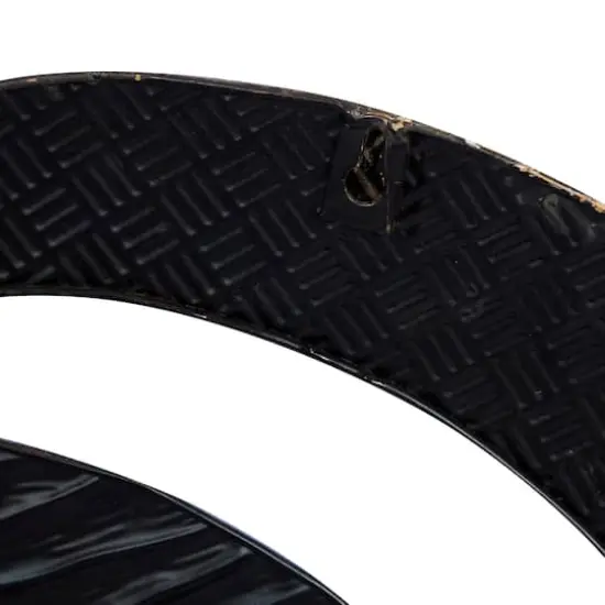 40" Beige Metal Contemporary Ornamental Wall Decor {5}