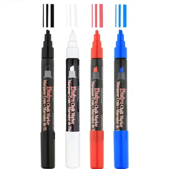 Marvy&reg; Uchida Bistro Chisel Tip Chalk Marker Set {1}