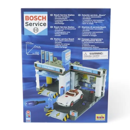Theo Klein Bosch Car Repair with Car Wash Playset {7}