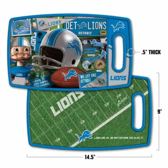 NFL Retro Series Cutting BoardDetroit Lions {4}