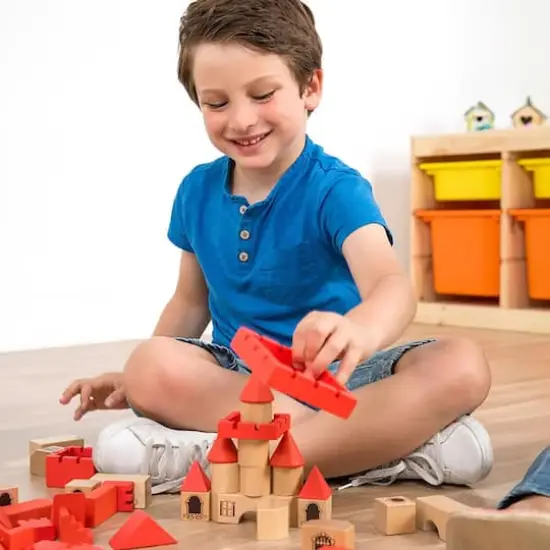 Miniland Wooden Stacking Castle Play Set {5}