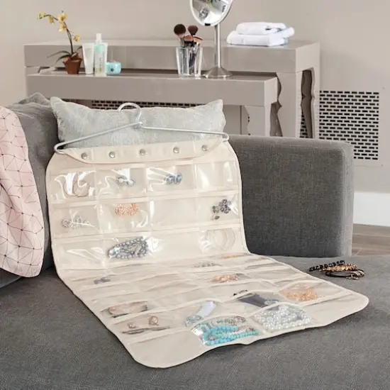 Household Essentials 35" Premium Hanging Jewelry Organizer {3}