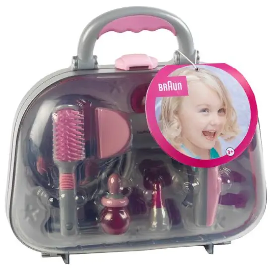 Theo Klein Braun Mega Hairstyling Case Toy Beauty Set {7}