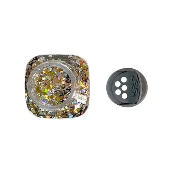 Holographic Gold & Silver Specialty Polyester Glitter by Recollections™ {5}