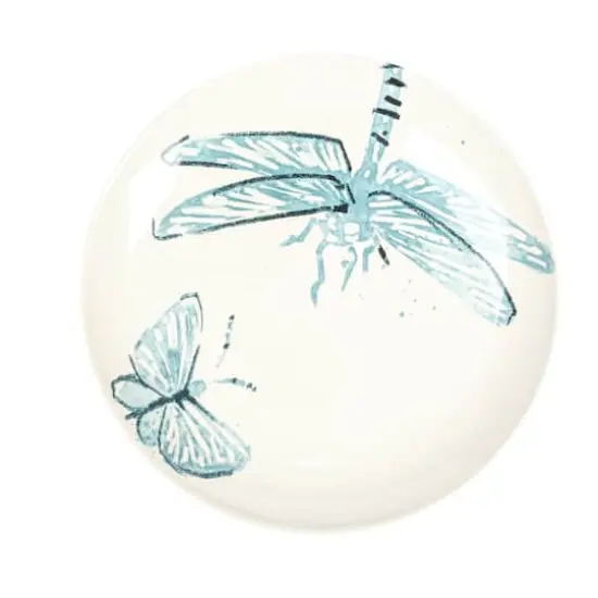 Hello Honey&reg; 8.25" Wildlife Stoneware Dinner Plate Set {9}