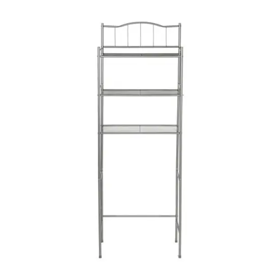 Honey Can Do Nickel 3-Shelf Over-The-Toilet Space Saver {5}