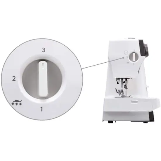 Janome 1522-DG 22-Stitch Mechanical Sewing Machine with Wide Sewing Bed {7}