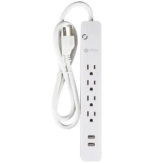 OttLite Charge & Protect Power Strip {1}