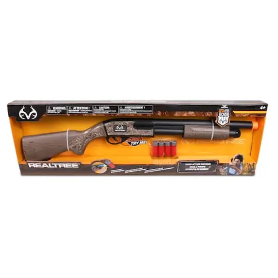 NKOK RealTree&reg; Brown Pump Action Rifle Pretend Play Toy {4}