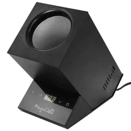 MegaChef Black Electric Wine Chiller with Digital Display {6}