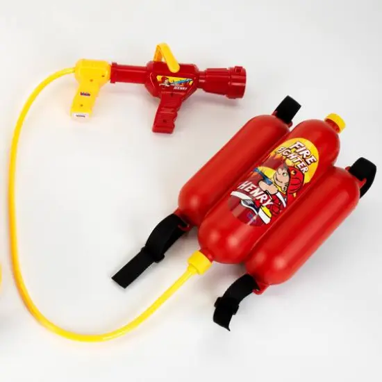 Theo Klein Firefighter Henry Fireman's Water Sprayer Toy {8}